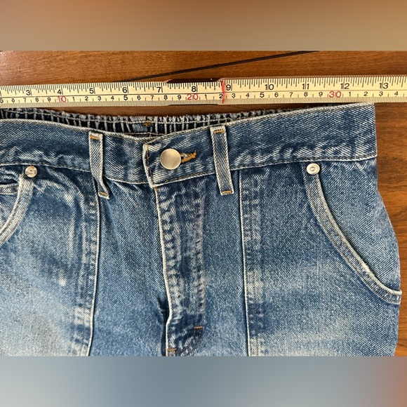 Vintage St. John’s Bay High Rise Denim Shorts Women’s 26–30” Stretch 90s Mom - Picture 4 of 6